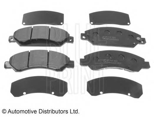 BLUE PRINT ADA104242 Комплект тормозных колодок