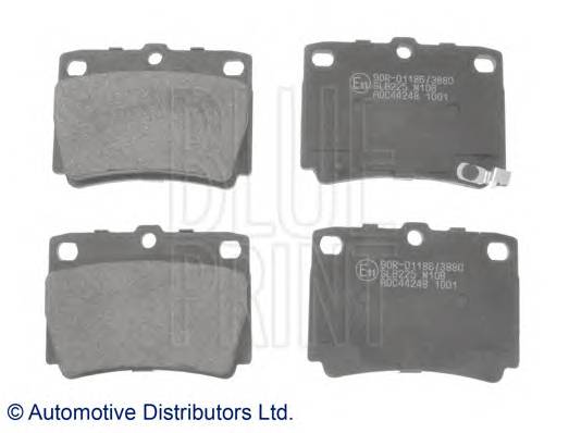 BLUE PRINT ADC44248 Комплект тормозных колодок... BLUE PRINT ADC44248 Комплект тормозных колодок...