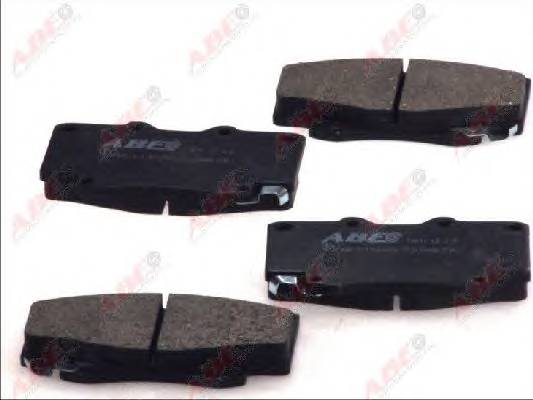 ABE C12130ABE Комплект тормозных колодок... ABE C12130ABE Комплект тормозных колодок...