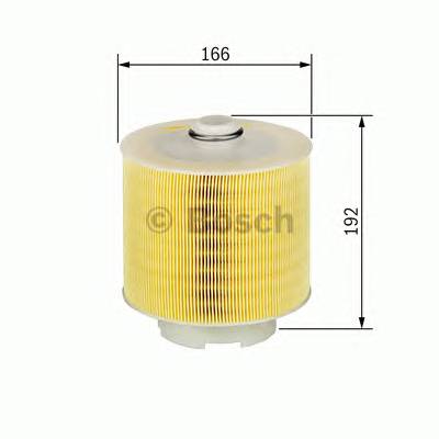 BOSCH F 026 400 198 Воздушный фильтр