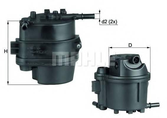 KNECHT KL 777D Паливний фільтр KNECHT KL 777D Паливний фільтр