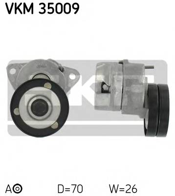 SKF VKM 35009 Натяжной ролик, поликлинов