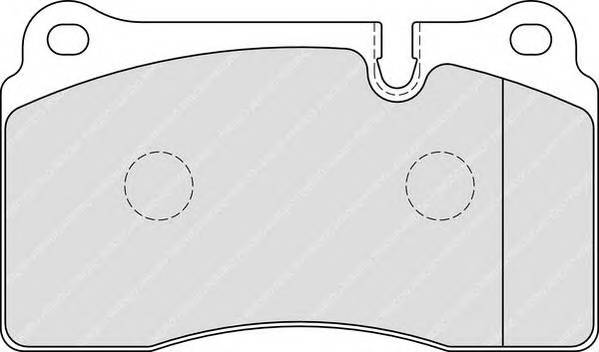 FERODO FDB1996 Комплект тормозных колодок... FERODO FDB1996 Комплект тормозных колодок...