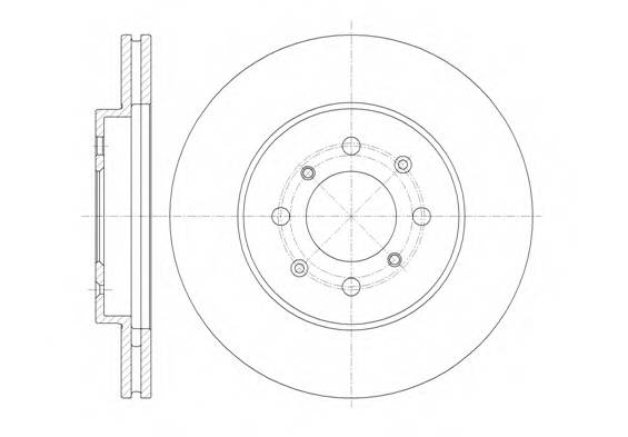 ROADHOUSE 61357.10 Тормозной диск ROADHOUSE 61357.10 Тормозной диск