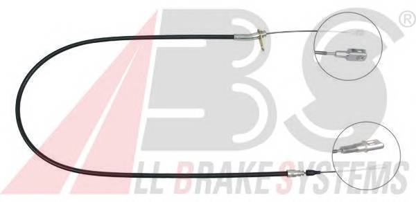 A.B.S. K11267 Трос, стояночная тормозная 