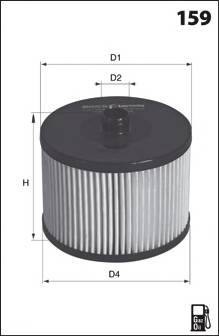 MECAFILTER ELG5391 Топливный фильтр MECAFILTER ELG5391 Топливный фильтр
