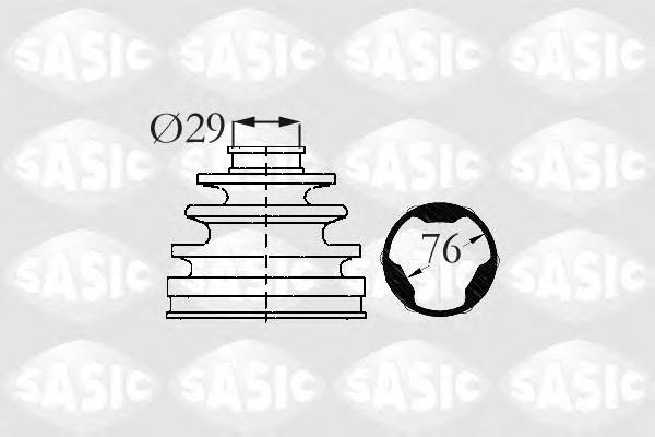 SASIC 2873883 Комплект пылника, приводно