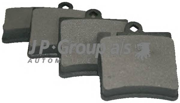 JP GROUP 1363700610 Комплект гальмівних колодо...