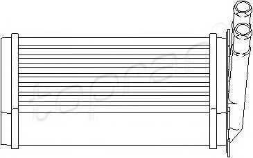 TOPRAN 107 407 Теплообменник, отопление с