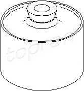 TOPRAN 207 547 Втулка, балка моста