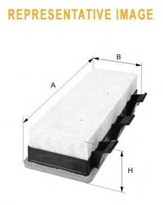 WIX FILTERS WA9750 Повітряний фільтр WIX FILTERS WA9750 Повітряний фільтр