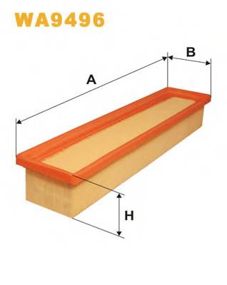 WIX FILTERS WA9496 Воздушный фильтр