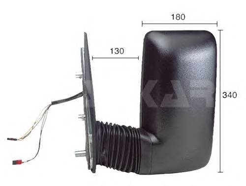 ALKAR 9238977 Наружное зеркало ALKAR 9238977 Наружное зеркало