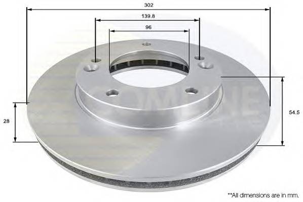 COMLINE ADC1051V Тормозной диск COMLINE ADC1051V Тормозной диск