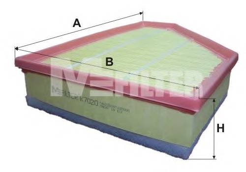 MFILTER K7020 Фильтр воздушный BMW (пр-во M-f