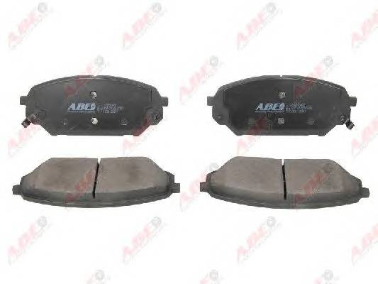 ABE C10526ABE Комплект тормозных колодок... ABE C10526ABE Комплект тормозных колодок...