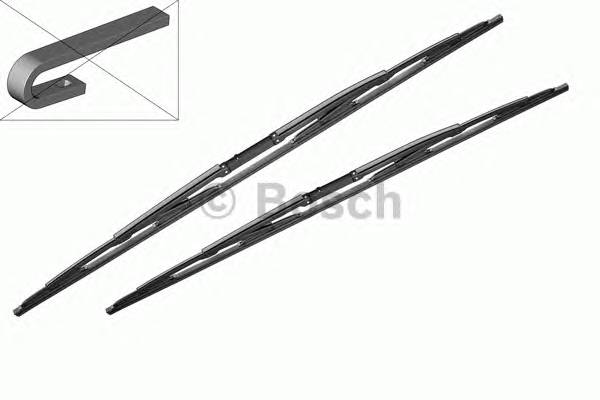 BOSCH 3 397 001 539 Щітка склоочисника BOSCH 3 397 001 539 Щітка склоочисника