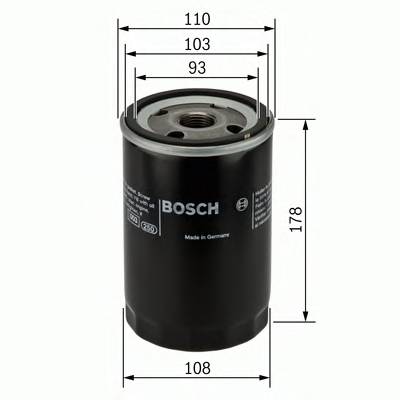 BOSCH 0 451 301 207 Масляний фільтр BOSCH 0 451 301 207 Масляний фільтр
