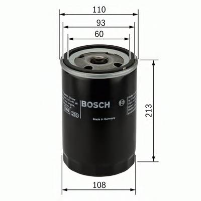 BOSCH F 026 407 049 Масляний фільтр