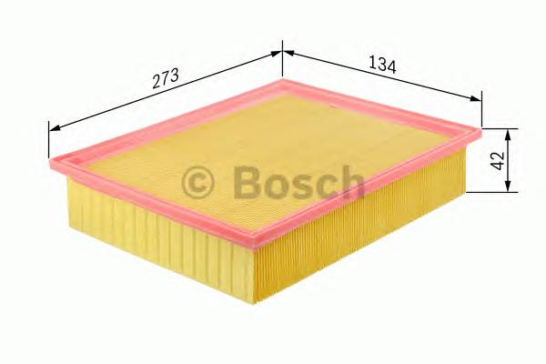 BOSCH 1 457 429 957 Повітряний фільтр BOSCH 1 457 429 957 Повітряний фільтр