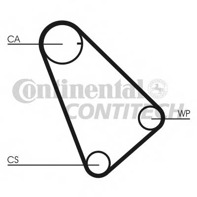CONTITECH CT573 Ремень ГРМ CONTITECH CT573 Ремень ГРМ