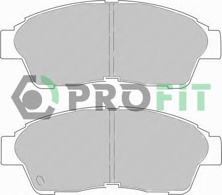 PROFIT 5000-0867 Колодки гальмівні дискові PROFIT 5000-0867 Колодки гальмівні дискові