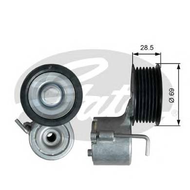 GATES T39332 Ролик модуля натягувача ре... GATES T39332 Ролик модуля натягувача ре...