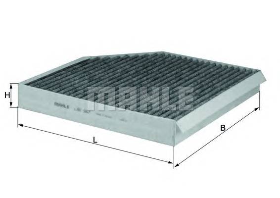 KNECHT LAK 667 Фільтр, повітря у внутрішнь...