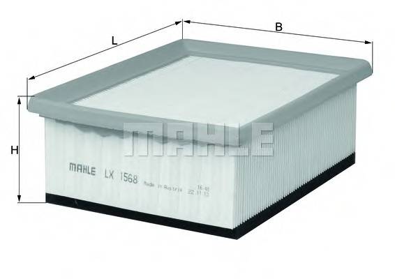 KNECHT LX 1568 Воздушный фильтр KNECHT LX 1568 Воздушный фильтр