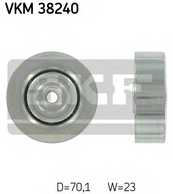 SKF VKM 38240 Паразитный / ведущий ролик, 
