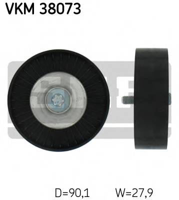 SKF VKM 38073 Паразитный / ведущий ролик, 