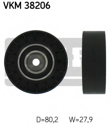 SKF VKM 38206 Паразитный / ведущий ролик, 