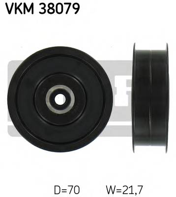 SKF VKM 38079 Паразитный / ведущий ролик, 