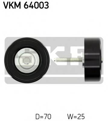 SKF VKM 64003 Паразитный / ведущий ролик, 