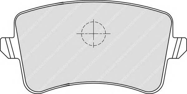FERODO FDB4050 Комплект тормозных колодок