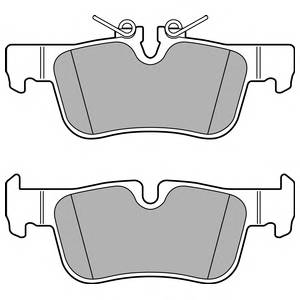 DELPHI LP2719 Колодка гальм. диск. MB SPRINTER, ... DELPHI LP2719 Колодка гальм. диск. MB SPRINTER, ...