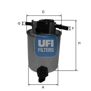 UFI 24.020.01 Топливный фильтр UFI 24.020.01 Топливный фильтр