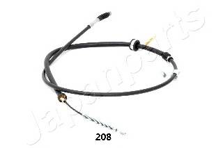 JAPANPARTS BC-208 Трос, стояночная тормозная 
