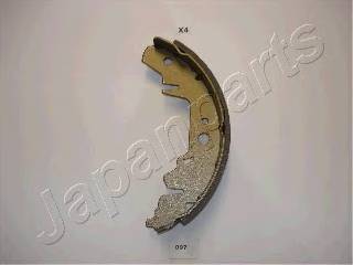 JAPANPARTS GF-097AF Комплект тормозных колодок JAPANPARTS GF-097AF Комплект тормозных колодок
