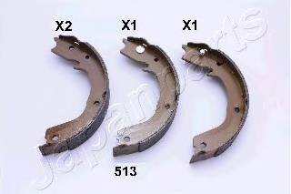JAPANPARTS GF-513AF Комплект тормозных колодок... JAPANPARTS GF-513AF Комплект тормозных колодок...