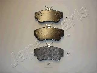 JAPANPARTS PA-094AF Комплект гальмівних колодо... JAPANPARTS PA-094AF Комплект гальмівних колодо...