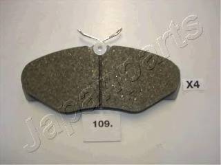 JAPANPARTS PA-109AF Комплект тормозных колодок