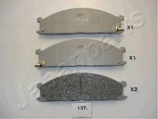 JAPANPARTS PA-137AF Комплект тормозных колодок... JAPANPARTS PA-137AF Комплект тормозных колодок...