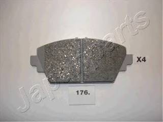 JAPANPARTS PA-176AF Комплект тормозных колодок