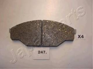 JAPANPARTS PA-247AF Комплект тормозных колодок... JAPANPARTS PA-247AF Комплект тормозных колодок...
