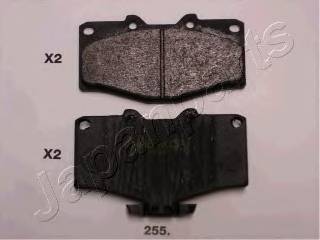 JAPANPARTS PA-255AF Комплект тормозных колодок... JAPANPARTS PA-255AF Комплект тормозных колодок...