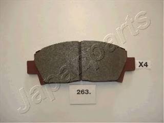 JAPANPARTS PA-263AF Комплект гальмівних колодо...