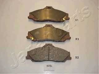 JAPANPARTS PA-373AF Комплект тормозных колодок... JAPANPARTS PA-373AF Комплект тормозных колодок...
