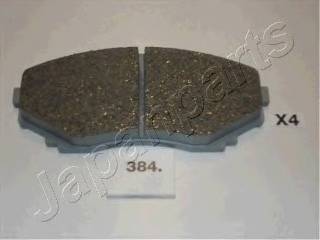 JAPANPARTS PA-384AF Комплект тормозных колодок... JAPANPARTS PA-384AF Комплект тормозных колодок...