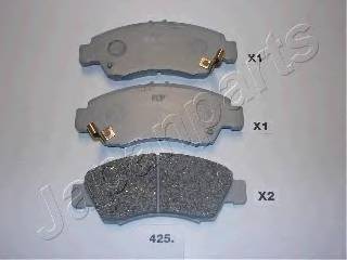 JAPANPARTS PA-425AF Комплект гальмівних колодо... JAPANPARTS PA-425AF Комплект гальмівних колодо...